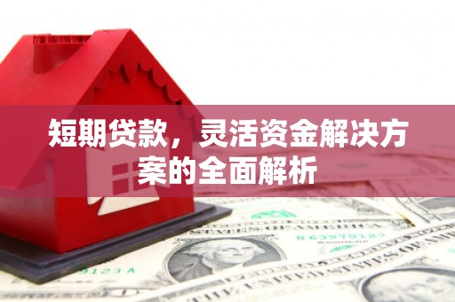 靖远短期贷款，灵活资金解决方案的全面解析
