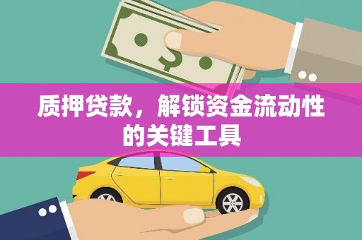 靖远质押贷款，解锁资金流动性的关键工具