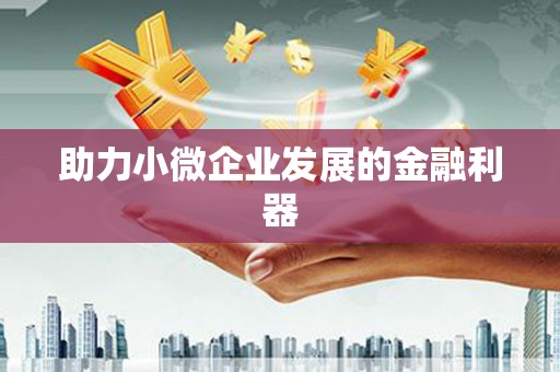靖远助力小微企业发展的金融利器